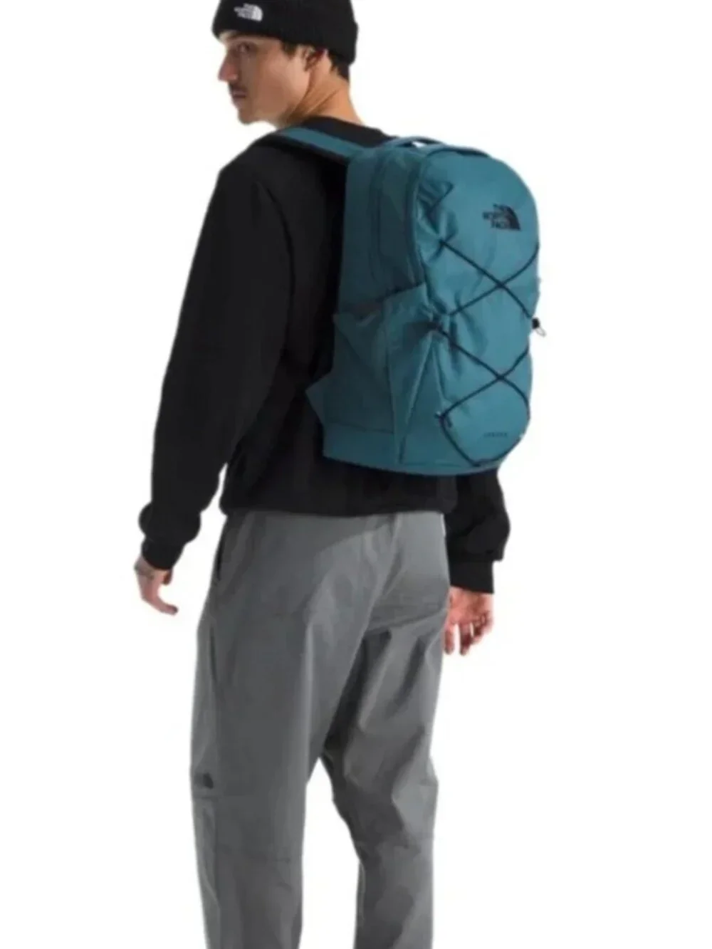 The North Face Unisex Jester Everyday Laptop Backpack Space/TNF Black 28L